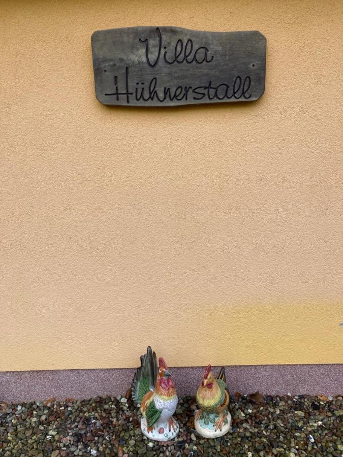 Ferienhaus -Villa Huehnerstall- Hessenburg Eksteriør bilde